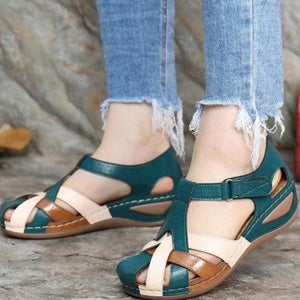 ✨🩰【35–43】Sandale romane confortabile din piele moale pentru femei – 🔥 Reducere de până la 50%【Ofertă limitată】