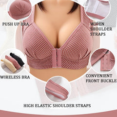 💖🎁【Cumpărați 1 primiți 2 gratuit】【Promoție specială】✨Sutien fără sârmă Comfort – mărimi mari 40–130 kg 👙💫