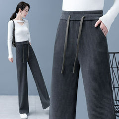 【40-110kg】Pantaloni noi, elastici, cu croi larg, pentru femei