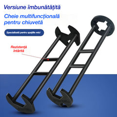 🔥【Cumpărați 1 obțineți 1 gratuit】Cheie multifuncțională pentru chiuvetă, cheie universală pentru țevi de apă, instrument de instalare și reparare a chiuvetei și robinetelor de baie