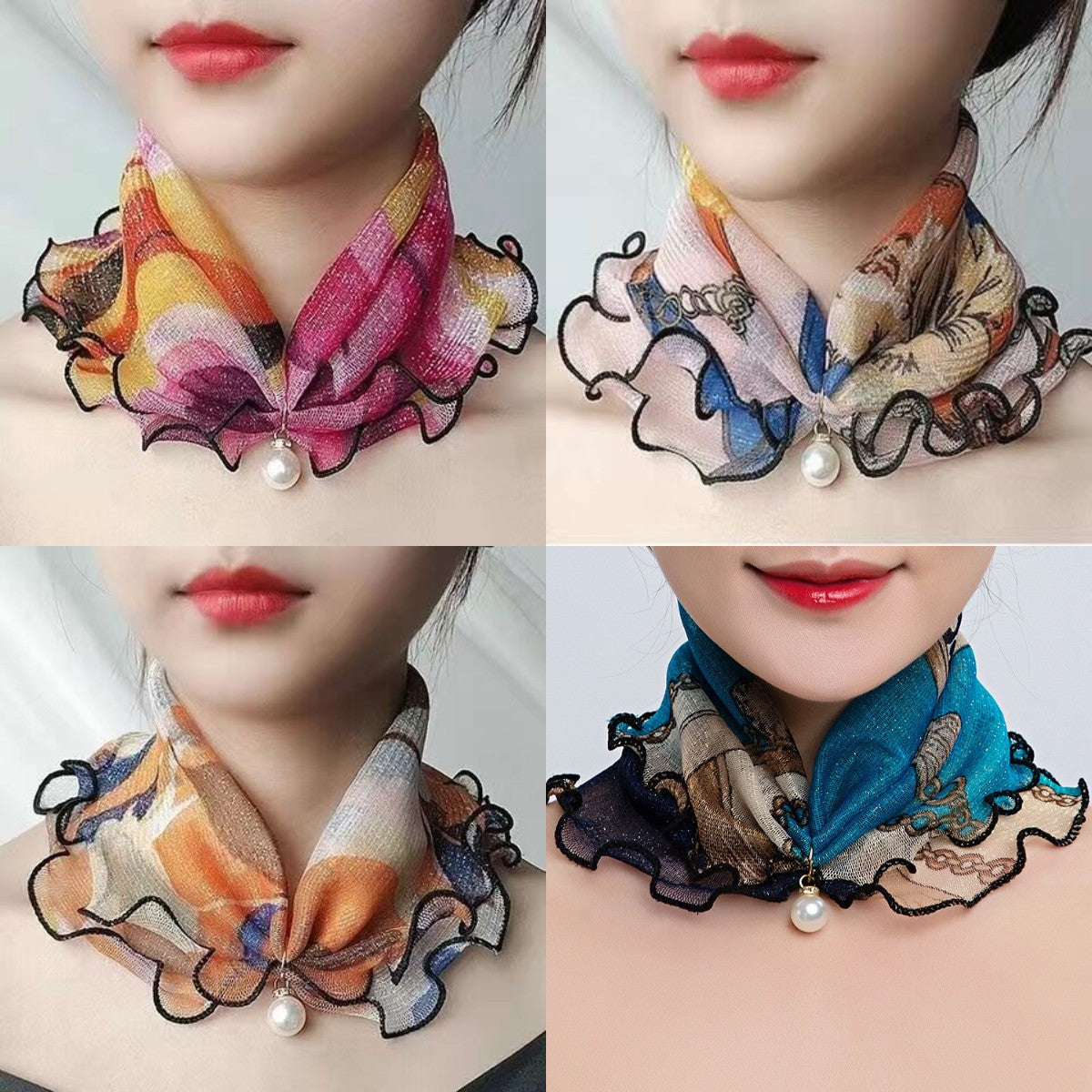 💟【45% OFF】【4 bucăți】🔥Produse noi pentru toamnă și iarnă🔥Guler fals cald la modă și versatil