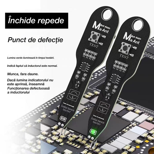 🔥【2 bucăți】Detector inductiv de înaltă precizie pentru defectele plăcii de bază: un instrument important pentru localizarea și detectarea defectelor electromagnetice la telefoanele mobile.