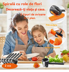 🔥【Cumpărați 1 obțineți 1 gratuit】💮Unelte pentru curățat și sculptat fructe și legume---oțel inoxidabil 304