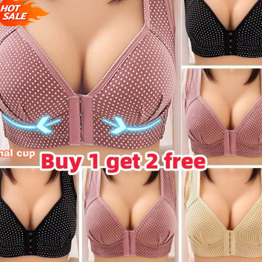 💖🎁【Cumpărați 1 primiți 2 gratuit】【Promoție specială】✨Sutien fără sârmă Comfort – mărimi mari 40–130 kg 👙💫