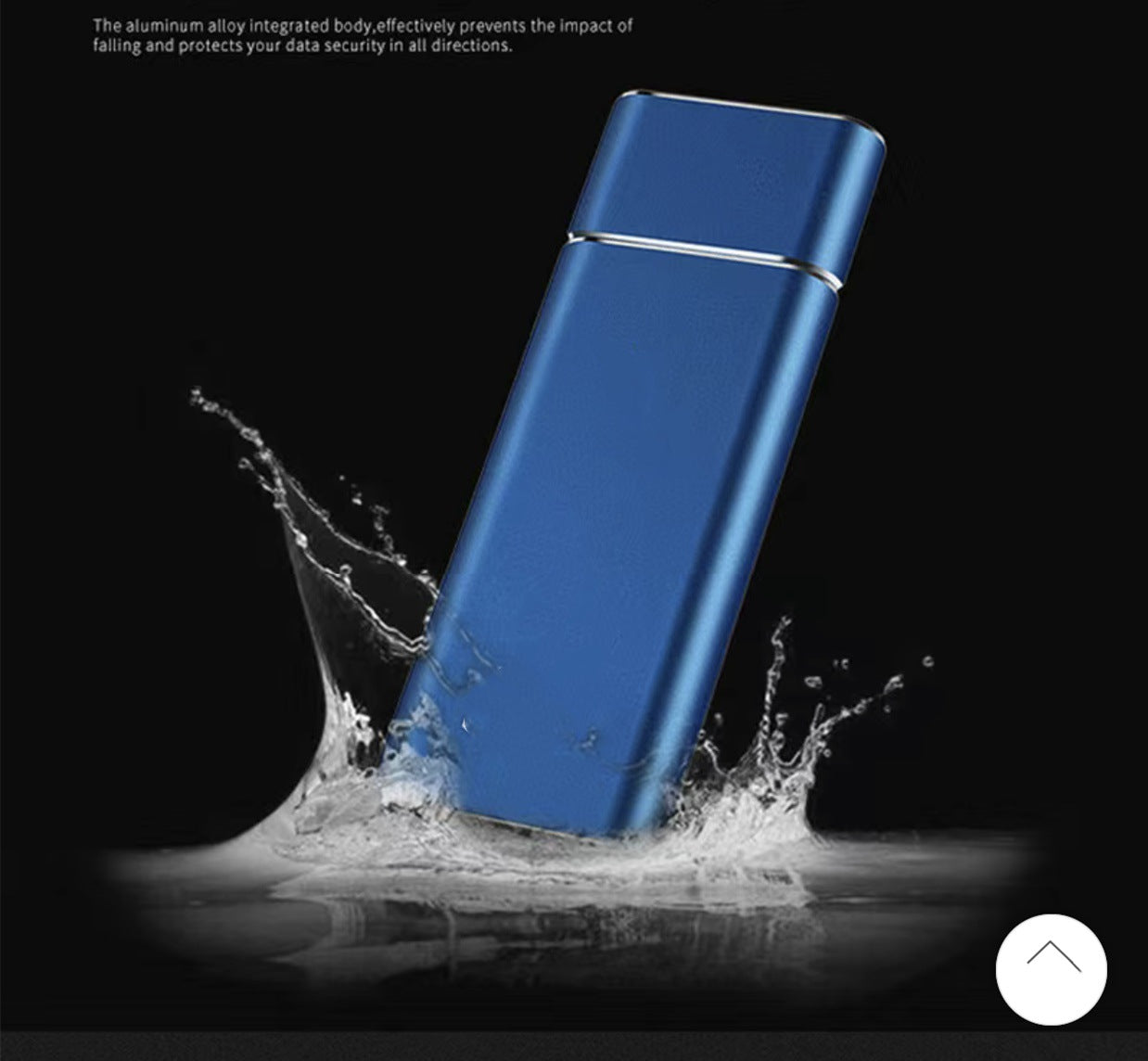 📲【Versiune îmbunătățită】【10TB】Unitate mobilă SSD Solid State Drive