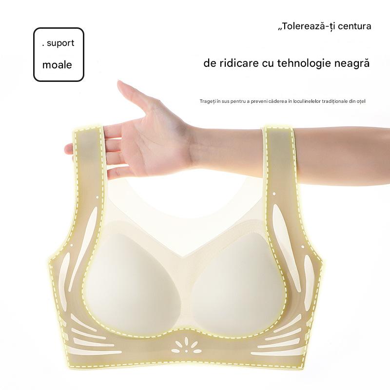 😍【Pachet de 4】Sutien pentru femei fără sârmă, dintr-o bucată❤️【40-85KG】