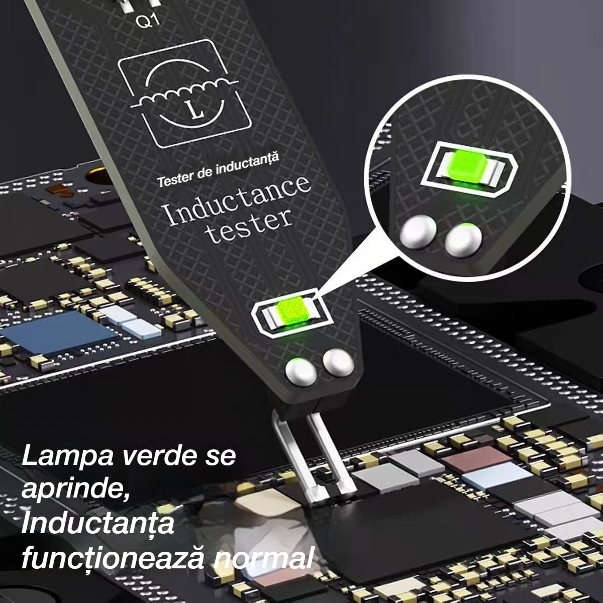 🔥【2 bucăți】Detector inductiv de înaltă precizie pentru defectele plăcii de bază: un instrument important pentru localizarea și detectarea defectelor electromagnetice la telefoanele mobile.
