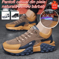 🔥【Produse cu vânzări fierbinți】Pantofi casual din piele Tommy Hilfiger® 2026 pentru bărbați