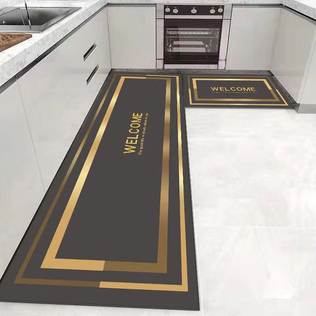 【1 set de 2 bucăți: 40*60 + 40*120 cm】💥Covoraș antiderapant, absorbant🦶