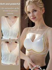 😍【Pachet de 2】Sutien dintr-o singură bucată, fără armătură, pentru femei❤️【40-85 kg】