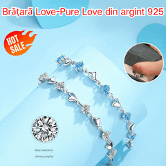 🥰🎁【Cumpără 1 primești 1 gratis】Brățară Love-Pure Love din argint 925