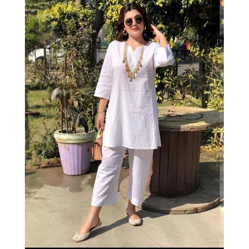 🔥【Top + Pantaloni】2026 costum casual pentru femei din bumbac și in, în stil etnic