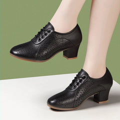 🔥【Vânzare fierbinte】👠【34~41】2026 Toamna Nouă doamnelor pantofi din piele pantofi de dans
