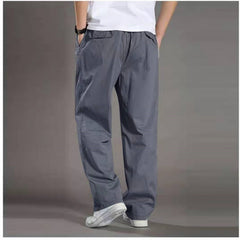 🔥【50-130KG】2026 noi pantaloni drepti casual pentru bărbați de mărime mare