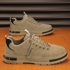 【39-44】Pantofi sport ocazional, din piele moale pentru bărbați