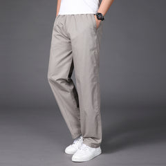 🔥【50-130KG】2026 noi pantaloni drepti casual pentru bărbați de mărime mare