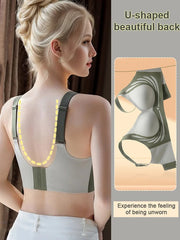 😍【Pachet de 2】Sutien dintr-o singură bucată, fără armătură, pentru femei❤️【40-85 kg】