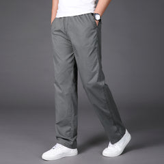 🔥【50-130KG】2026 noi pantaloni drepti casual pentru bărbați de mărime mare