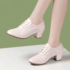 🔥【Vânzare fierbinte】👠【34~41】2026 Toamna Nouă doamnelor pantofi din piele pantofi de dans