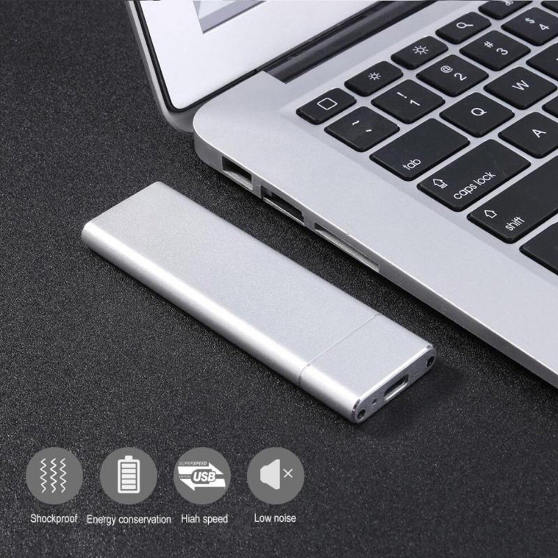 📲【Versiune îmbunătățită】【10TB】Unitate mobilă SSD Solid State Drive