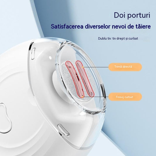 💅 👶Pilă automată de unghii (1 unitate) pentru îngrijirea sigură și delicată a unghiilor 🔧