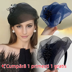 🔥【✨Cumpără 1 primești 1 gratis】【🌸2026 accesorii fierbinți pentru păr】 Plasa acoperă părul gri și face ca vârful capului să pară înalt.