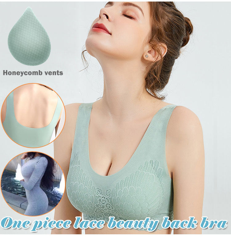 👙【Set de 3 piese】Sutien din dantelă nou și îmbunătățit, confortabil, mărime plus (reducere 49%)