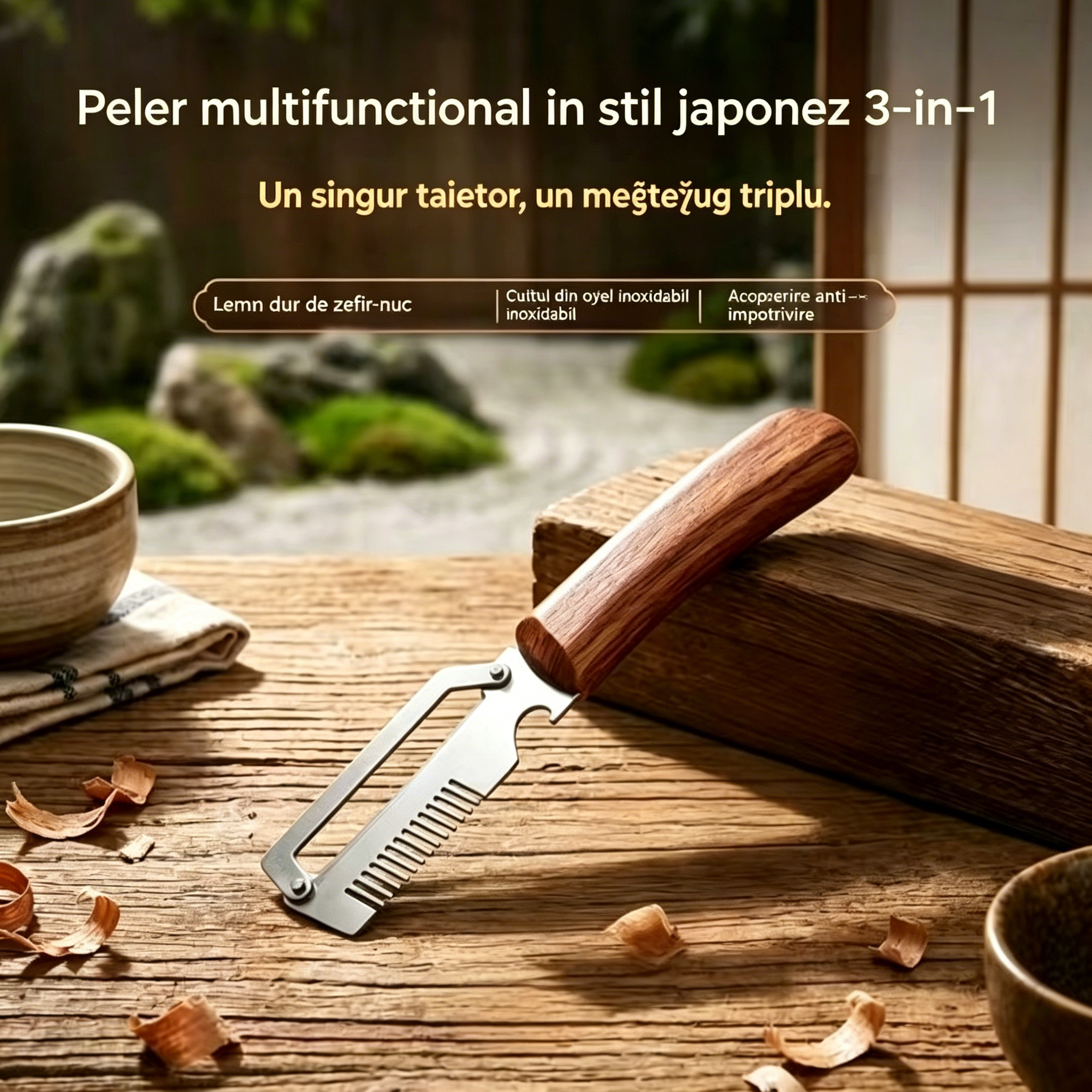 ✅Cumpără 1, primești 1 gratuit (Două articole în total)🧅🔪 Curățător de bucăți multifuncțional 3 în 1: Curățează, toacă și deschide sticle! 🔥