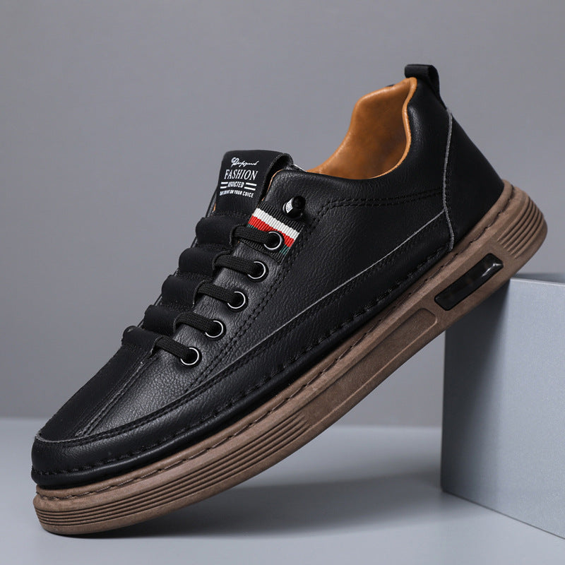 👞【38-44】2026 pantofi sport casual pentru bărbați, din piele naturală, cu talpă moale, antiderapantă, respirabilă