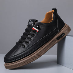 👞【38-44】2026 pantofi sport casual pentru bărbați, din piele naturală, cu talpă moale, antiderapantă, respirabilă