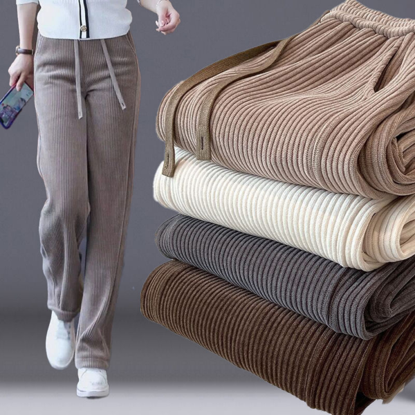 【40-110kg】Pantaloni noi, elastici, cu croi larg, pentru femei