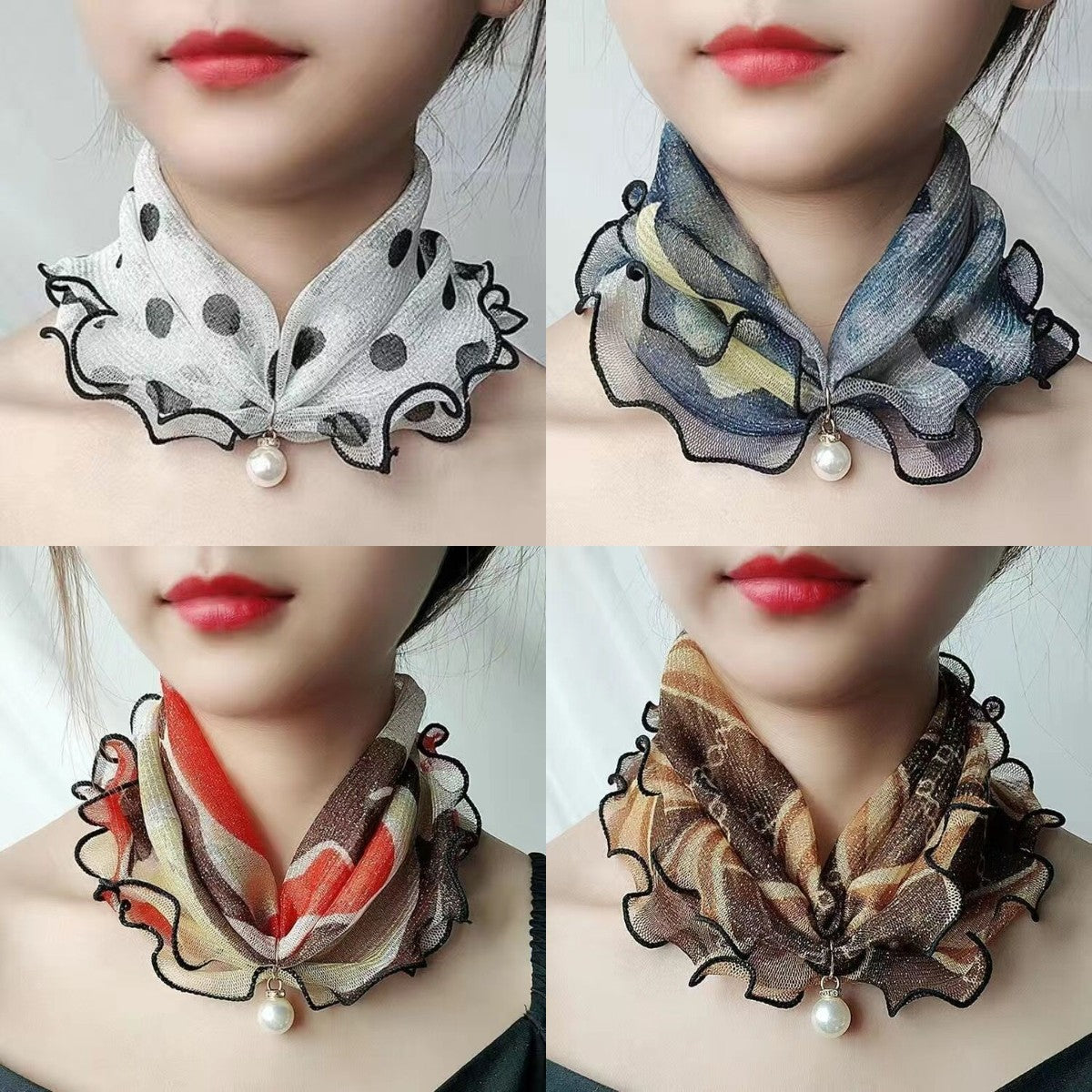 💟【45% OFF】【4 bucăți】🔥Produse noi pentru toamnă și iarnă🔥Guler fals cald la modă și versatil
