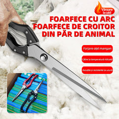 Foarfecă profesională pentru tuns lână – rapidă, sigură și ușor de folosit
