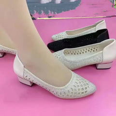 🔥👡【35-41】Sandale Hot Diamond Mesh Hollow respirabile pentru damă