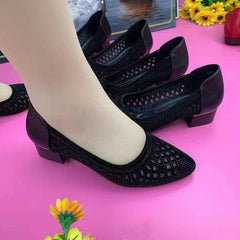 🔥👡【35-41】Sandale Hot Diamond Mesh Hollow respirabile pentru damă