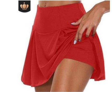 ✨Cumpără 1, primești 1 gratuit🔥【2 piese】Fustă sport fitness pentru femei, format din 2 piese