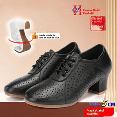 🔥【Vânzare fierbinte】👠【34~41】2026 Toamna Nouă doamnelor pantofi din piele pantofi de dans